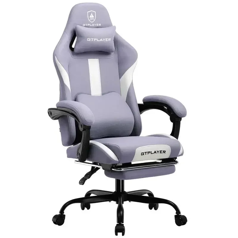 GTPLAYER Gaming Chair with Footrest,