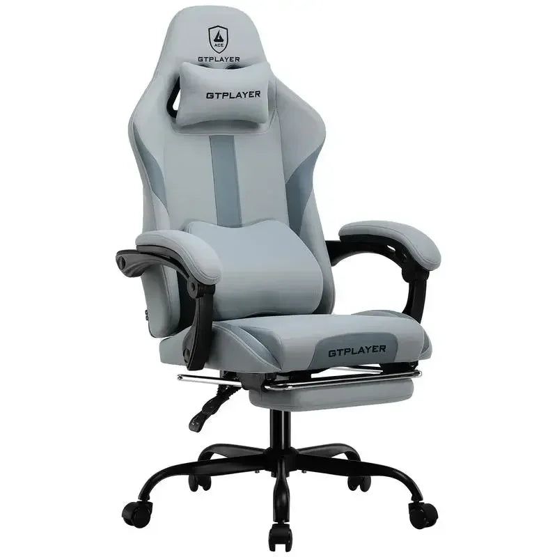 GTPLAYER Gaming Chair with Footrest,