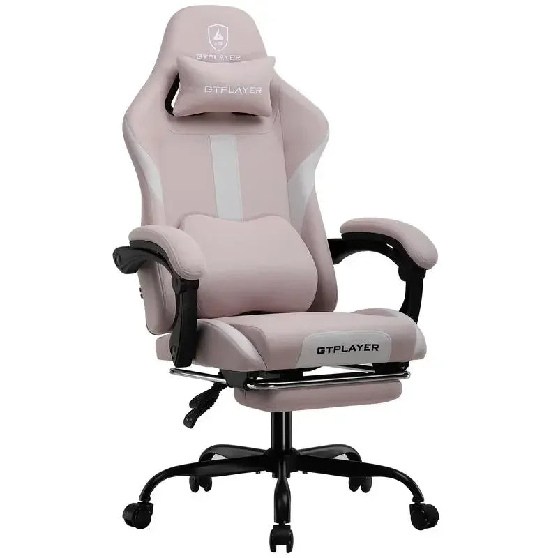 GTPLAYER Gaming Chair with Footrest,